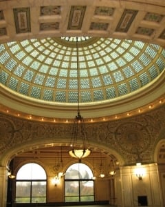 Tiffany art dome