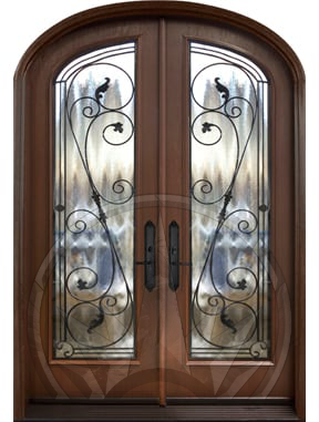 FRS-00 DD Custom Fiberglass Shaped Doors