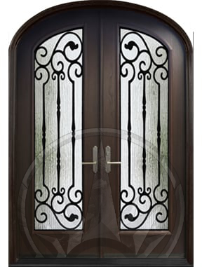 FRS-00 DD Custom Fiberglass Shaped Doors