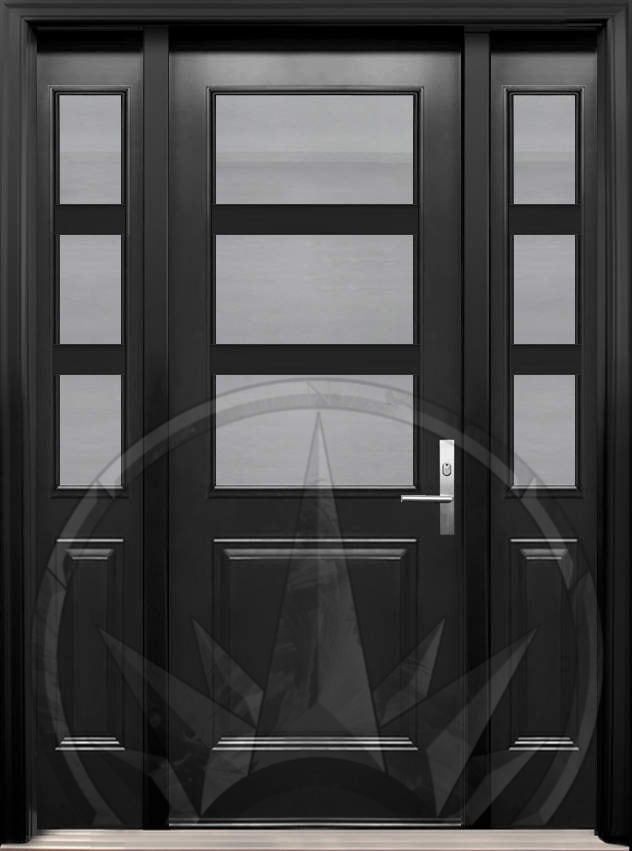 FG-07 door with simulated divided lites