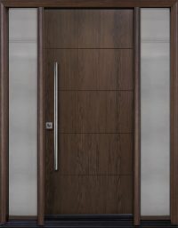 Contemporary Oversized Front Door, Large Front Door | NorthView