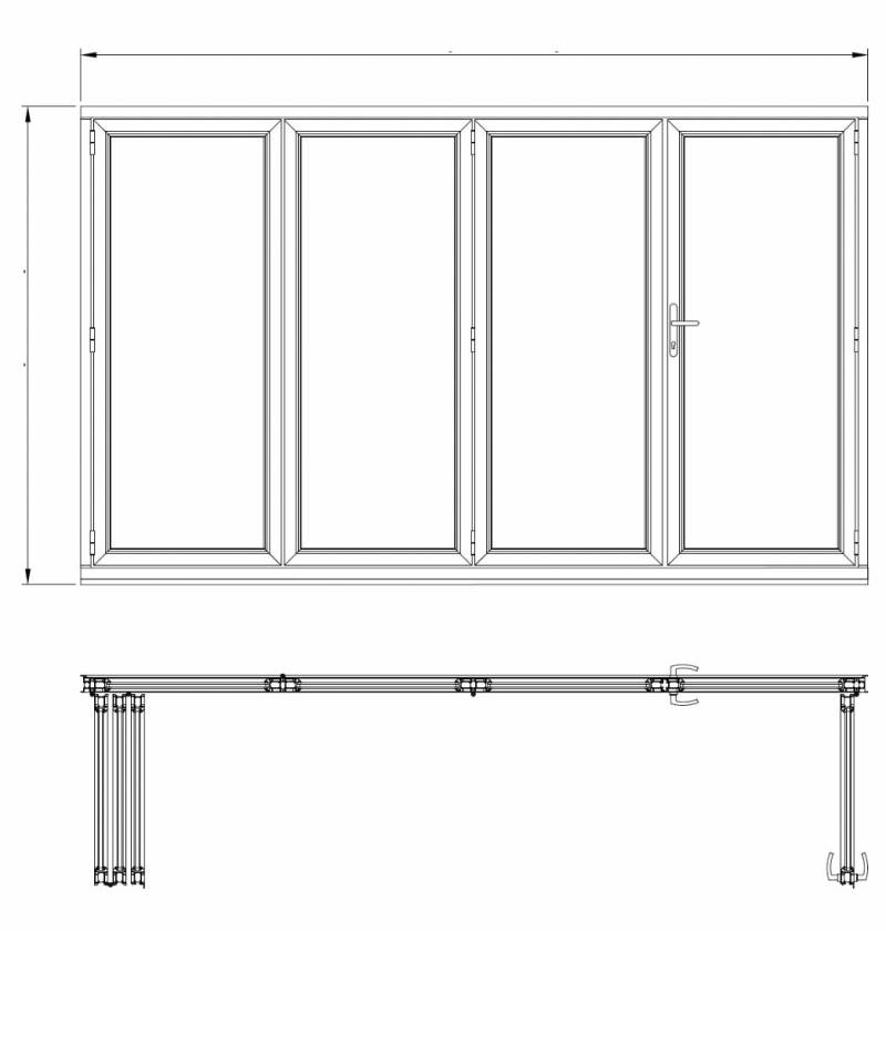 Fiberglass Bifolding Doors NorthView Windows and Doors